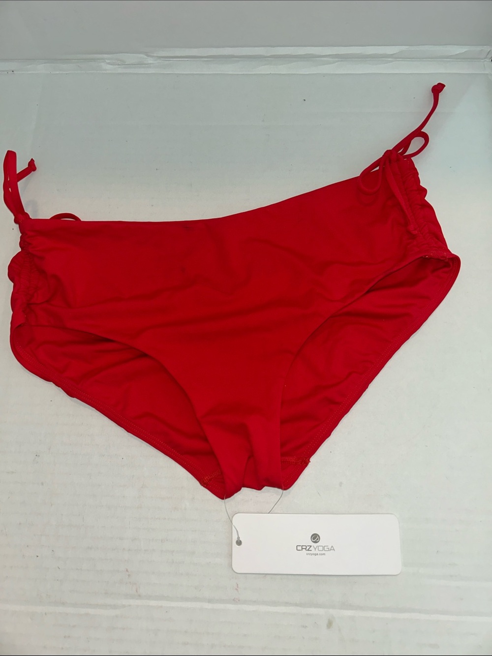 CRZ YOGA Deep Red Swim Bottom NEW sz M (9/10)